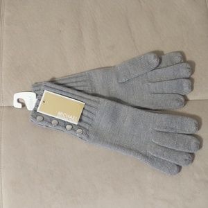 NWT Michael Kors Grey Gloves